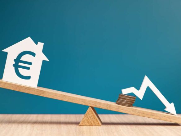 Bajada en el precio vivienda