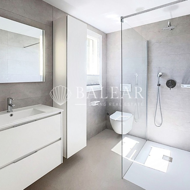 Baño lujoso en casa de Sa Cabaneta